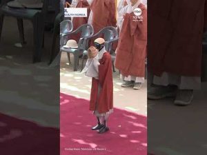 Read more about the article Humanoid robot becomes Buddhist monk in South Korea
