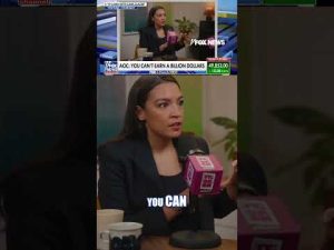 Read more about the article AOC claims billionaires ‘CAN’T EARN’ their wealth #shorts