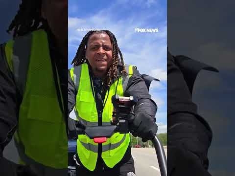 Read more about the article Livestreamer STRUCK BY CAR on cross-country charity walk fueled by faith #shorts #viral #twitch