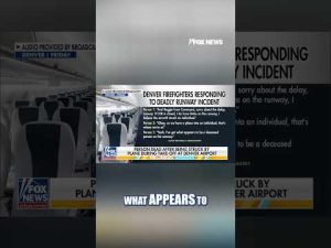 Read more about the article New audio, video RELEASED after death on Denver runway #shorts #us #news #airlines