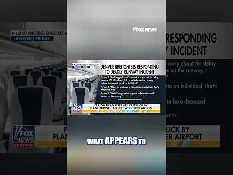Read more about the article New audio, video RELEASED after death on Denver runway #shorts #us #news #airlines