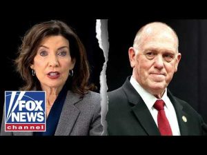 Read more about the article Homan BLASTS Hochul in heated immigration showdown