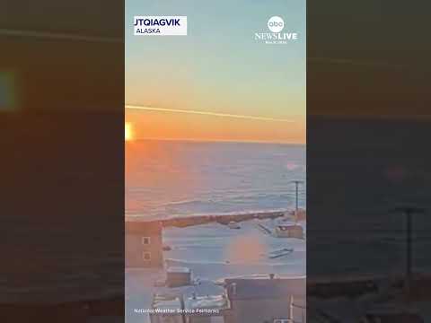 Read more about the article The sun won’t set in this Alaskan city until Aug. 2