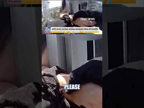 Read more about the article SEE IT: NYPD saves woman dangling from skyscraper #foxnews #news #shorts #newyork