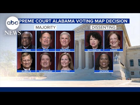 Read more about the article SCOTUS clears path for new Alabama congressional maps