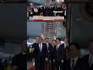 Read more about the article BREAKING: Trump lands in Beijing for high-stakes Xi meeting #shorts #foxnews #trump #news