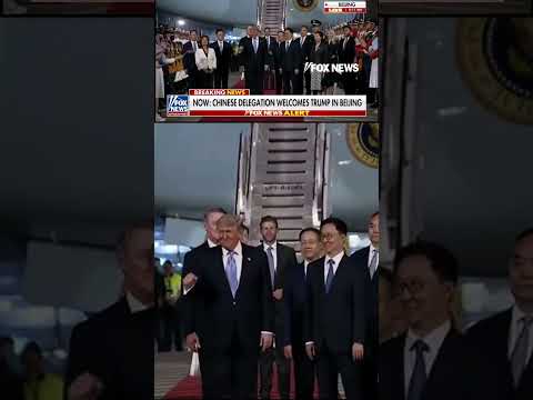 Read more about the article BREAKING: Trump lands in Beijing for high-stakes Xi meeting #shorts #foxnews #trump #news