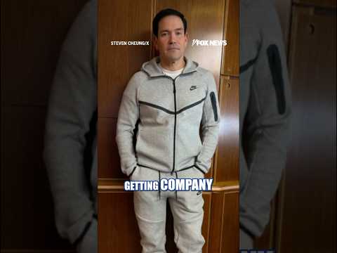 Read more about the article ‘MADUROMAXXING’: Sec. Rubio wears viral tracksuit to China