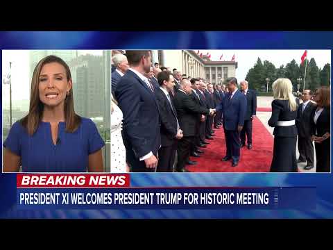 You are currently viewing President Trump meeting with President Xi in Beijing at high-stakes summit amid U.S. war with Iran