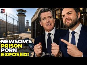 Read more about the article Urgent: Newsom EXPOSED After Prison iPad Scandal as Vance Drops $1.3B Hammer