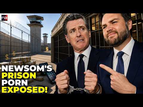 You are currently viewing Urgent: Newsom EXPOSED After Prison iPad Scandal as Vance Drops $1.3B Hammer