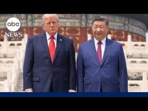 Read more about the article Trump wraps China trip after high-stakes summit