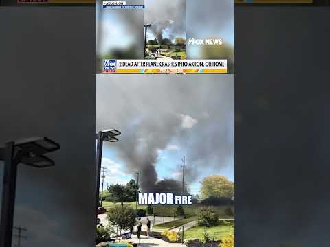 Read more about the article Two dead after plane crashes into Ohio home #foxnews #news #us #fox