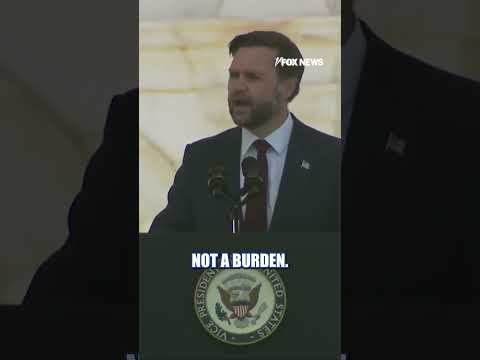 Read more about the article WATCH: VP Vance delivers powerful tribute honoring fallen heroes #shorts #usa #politics