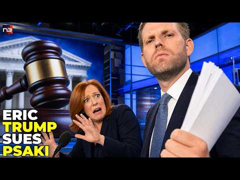 Read more about the article Exclusive: Eric Trump Just THREATENED Psaki and MSNBC: What Did She Say THIS Time?