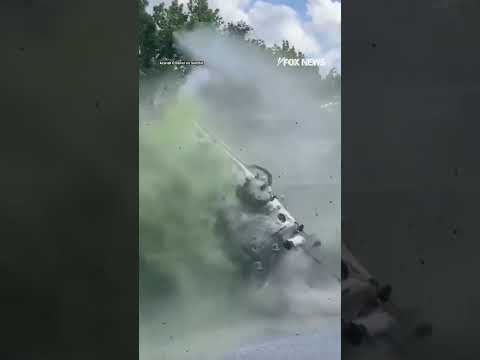 You are currently viewing SHOCKING: Train strikes septic truck as it crosses tracks #foxnews #news #shorts #train #crash