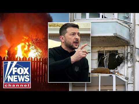 You are currently viewing Ukraine launches LARGEST drone attack on Russia in months