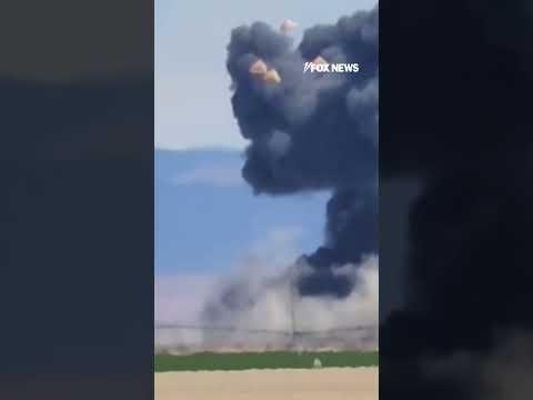 You are currently viewing Two Navy jets CRASH midair as crew successfully ejects #foxnews #news #us