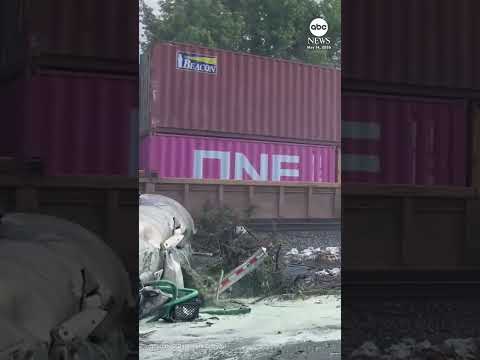 Read more about the article Train slams into septic truck in Virginia