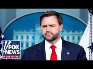 Read more about the article WATCH LIVE: JD Vance briefs press after Trump put Iran attack on hold