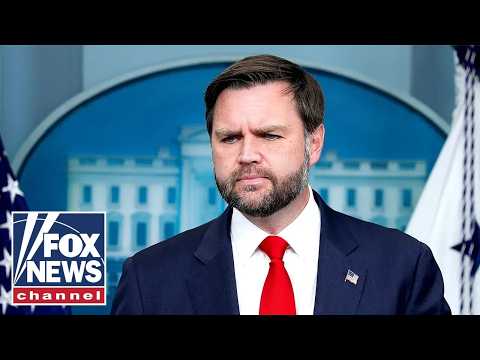 Read more about the article WATCH LIVE: JD Vance briefs press after Trump put Iran attack on hold