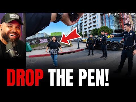 Read more about the article Woman Armed With a Pen Charges 4 Officers… Chaos Erupts