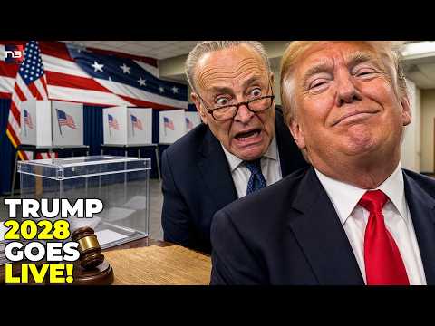 Read more about the article Trump 2028 Tease Sparks DEM Meltdown as Voter ID Fight Turns UGLY FAST