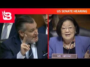 Read more about the article Mazie Hirono’s Lies BACKFIRE as Ted Cruz Hits Her with Straight Facts
