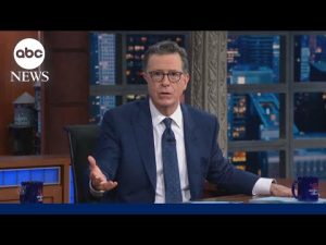 Read more about the article Stephen Colbert hosts final ‘Late Show’