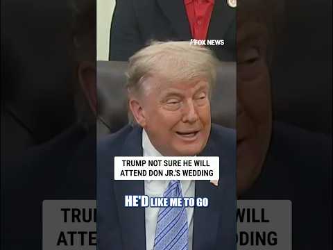 Read more about the article ‘NOT GOOD TIMING’: Trump may not attend Don Jr.’s wedding #shorts