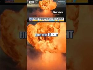 Read more about the article SEE IT: Starship explodes after splashdown #foxnews #news #shorts #space #ocean