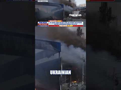 Read more about the article JUST IN: At least 2 killed, dozens injured in Russian strike on Kyiv #foxnews #news #us #fox