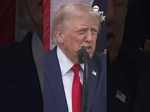 Read more about the article President Trump honors troops killed in Iran conflict during Memorial Day remarks