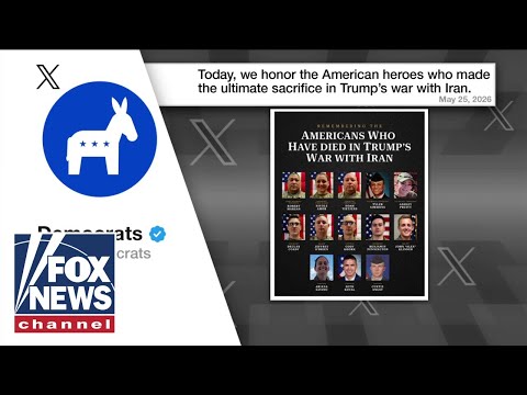Read more about the article Dems UNDER FIRE for ‘disgusting,’ now-deleted Memorial Day post