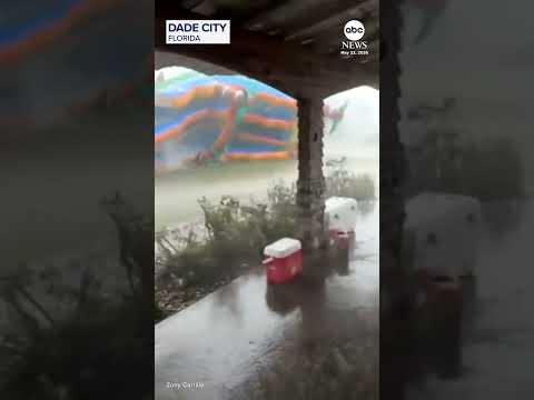 You are currently viewing Bouncy house goes flying through Florida backyard