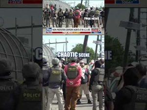 Read more about the article ICE agents CLASH with protesters outside NJ facility #foxnews #news #shorts #immigration