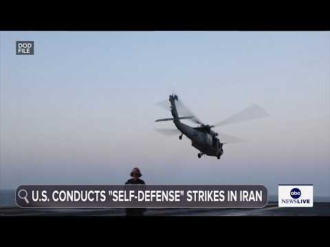 Read more about the article U.S. conducts ‘self-defense’ strikes in Iran