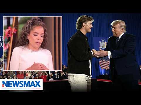 You are currently viewing ‘The View’ attacks NFL star Jaxson Dart for supporting President Trump | The Right Squad