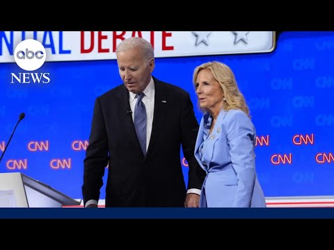 Read more about the article Jill Biden says she thought Joe Biden was having a stroke during 2024 debate