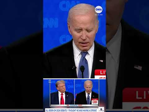 Read more about the article Jill Biden says she thought Joe Biden was having a stroke during 2024 debate