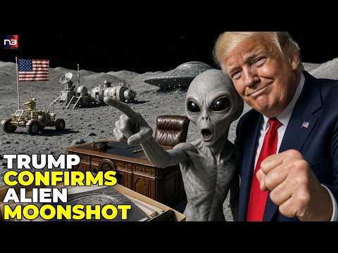 Read more about the article Trump UFO DROP STUNS AMERICA: NASA Moon Base Push Has Everyone Asking THIS NOW