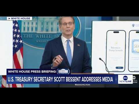 Read more about the article Treasury Secretary Scott Bessent holds the White House press briefing: LIVE