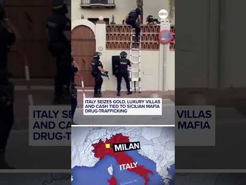 Read more about the article Italy seizes assets linked to Sicilian Mafia drug-trafficking