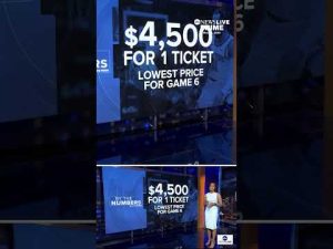 Read more about the article ABC News Live breaks down soaring NBA Finals ticket prices by the numbers.
