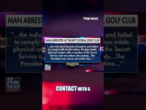 Read more about the article Man ARRESTED at Trump Doral National Golf Club #shorts #us #news #foxnews #Trump