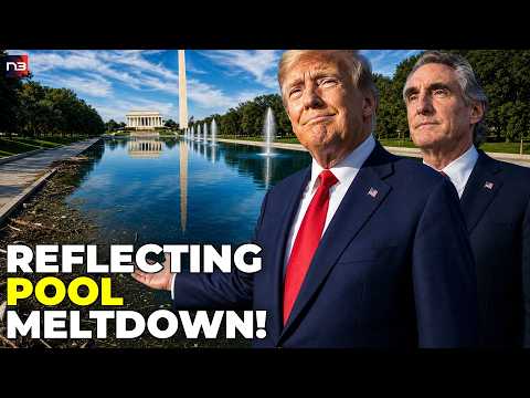 Read more about the article Liberals LOST IT Over Trump’s “Blue” Reflecting Pool—Then the REAL Story Came Out