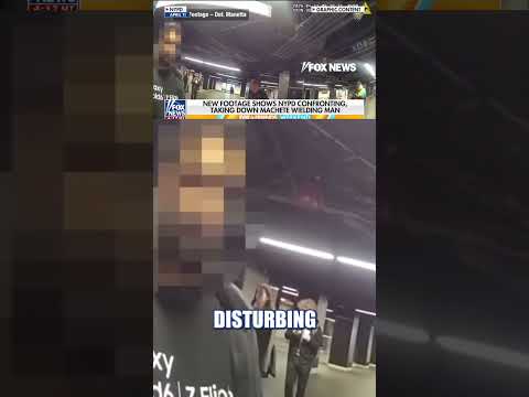 Read more about the article NYPD takes down MACHETE-WIELDING MAN #foxnews #news #us #fox