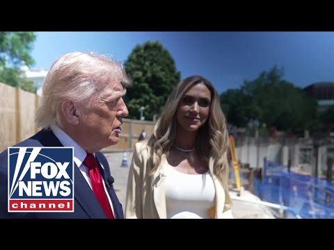 Read more about the article Trump gives SNEAK PEEK at White House ballroom construction