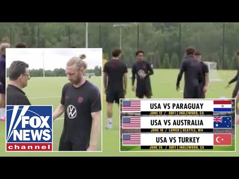 Read more about the article USMNT trains for friendly vs Senegal ahead of World Cup