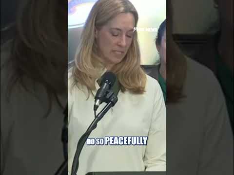 Read more about the article Mikie Sherrill URGES anti-ICE protesters to ‘BRING THE TEMPERATURE DOWN’ #shorts #us #news
